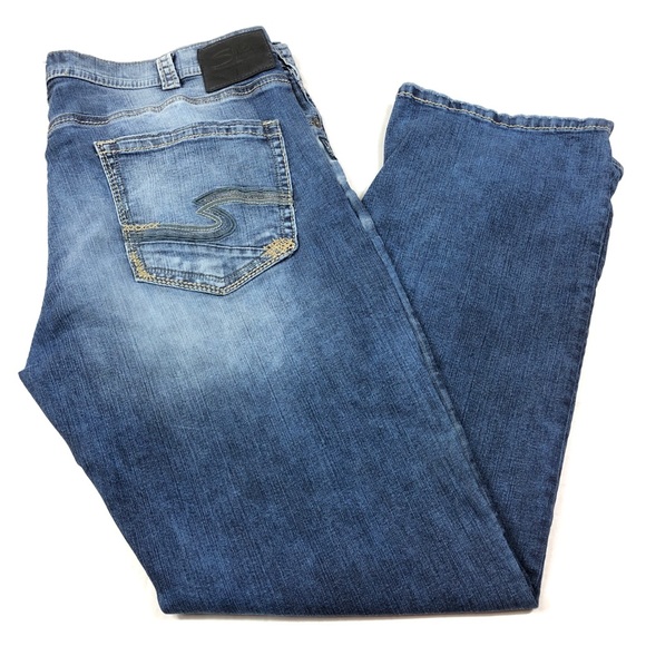 mens silver grayson jeans